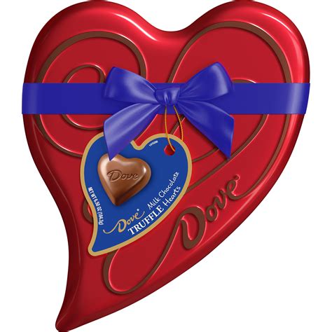 Dove Truffles Milk Chocolate Hearts Valentines Day 